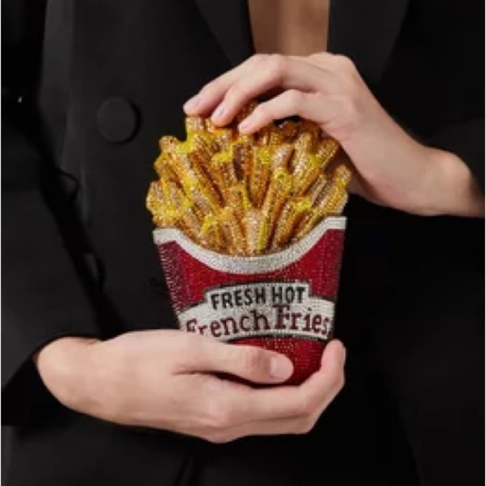 Judith Leiber Fresh Hot French Fries Clutch - Picture 3 of 4